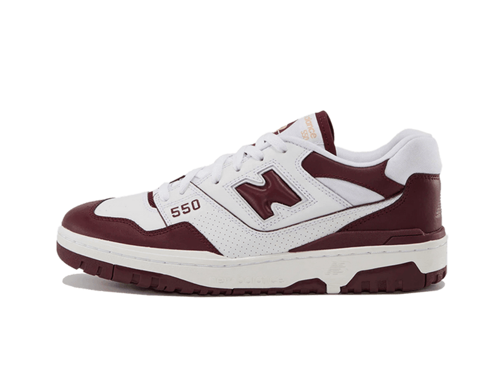 New Balance 550 White Burgundy-sneakers-New Balance-pikastore.cz