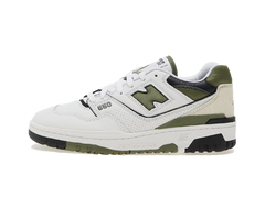 New Balance 550 White Dark Olivine