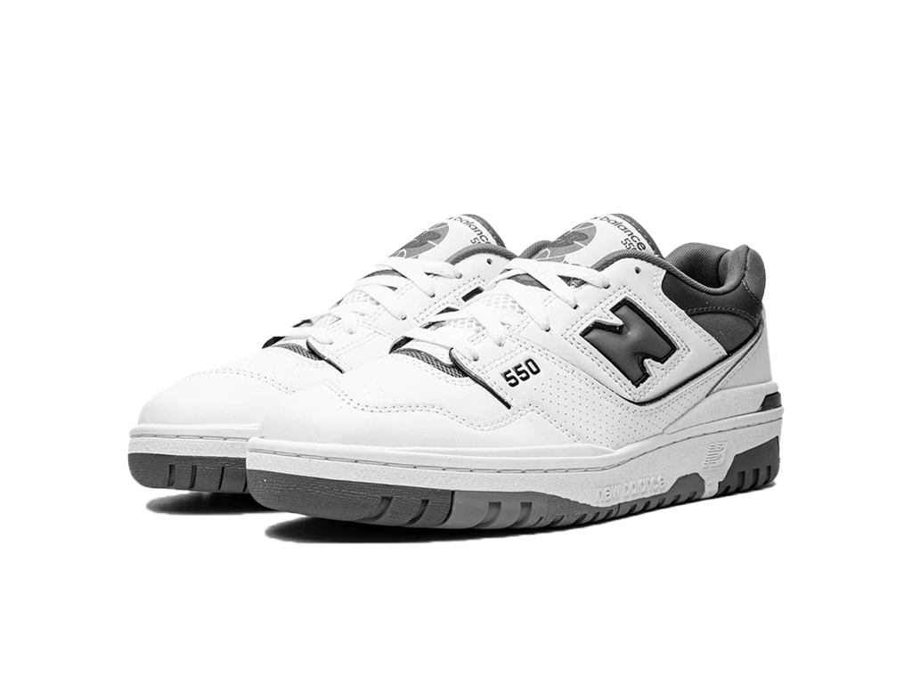 New Balance 550 White Grey Dark Grey-sneakers-New Balance-pikastore.cz