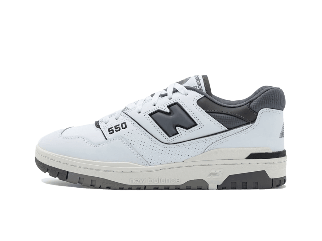 New Balance 550 White Grey Dark Grey-sneakers-New Balance-pikastore.cz