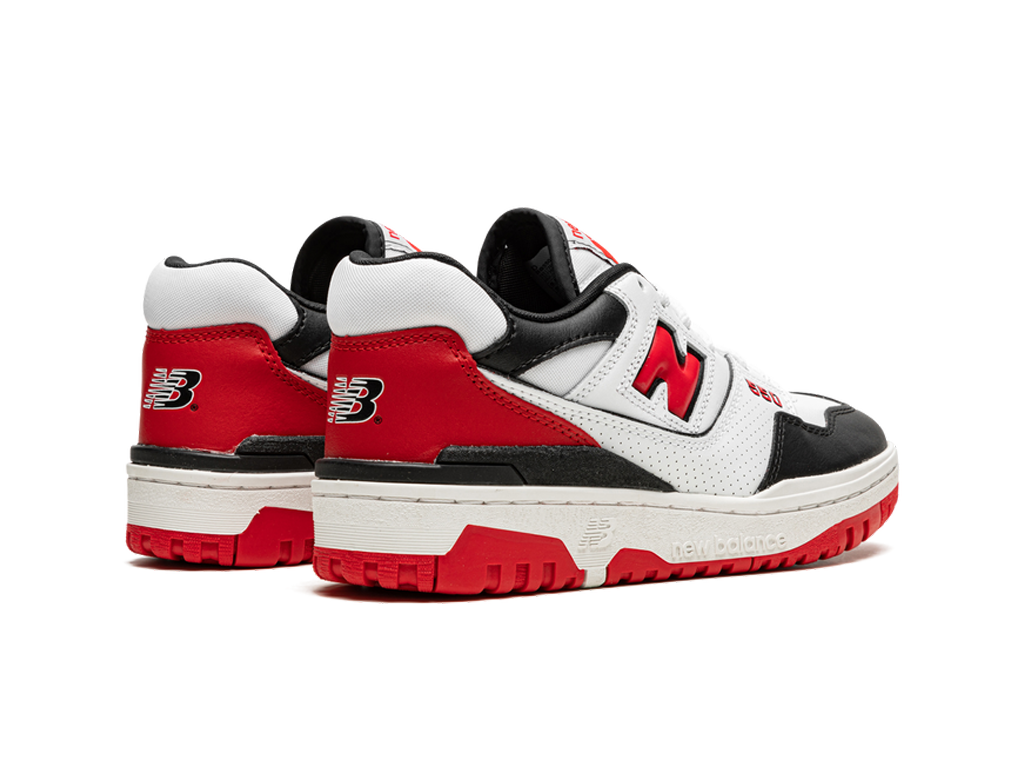 New Balance 550 White Red Black-sneakers-New Balance-pikastore.cz
