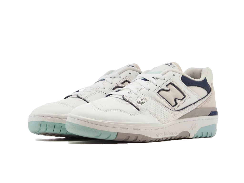 New Balance 550 White Winter Fog Navy-sneakers-New Balance-pikastore.cz