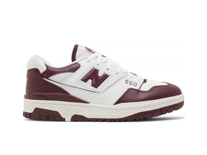 New Balance 550 White Burgundy