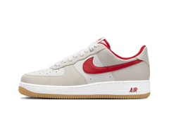 Nike Air Force 1 07 LV8 Photon Dust Varsity Red