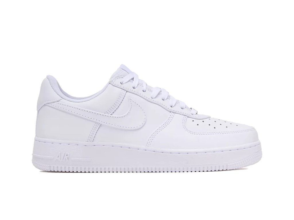 Nike Air Force 1 Low Premium Triple White – sportcipő – fotó 3/5
