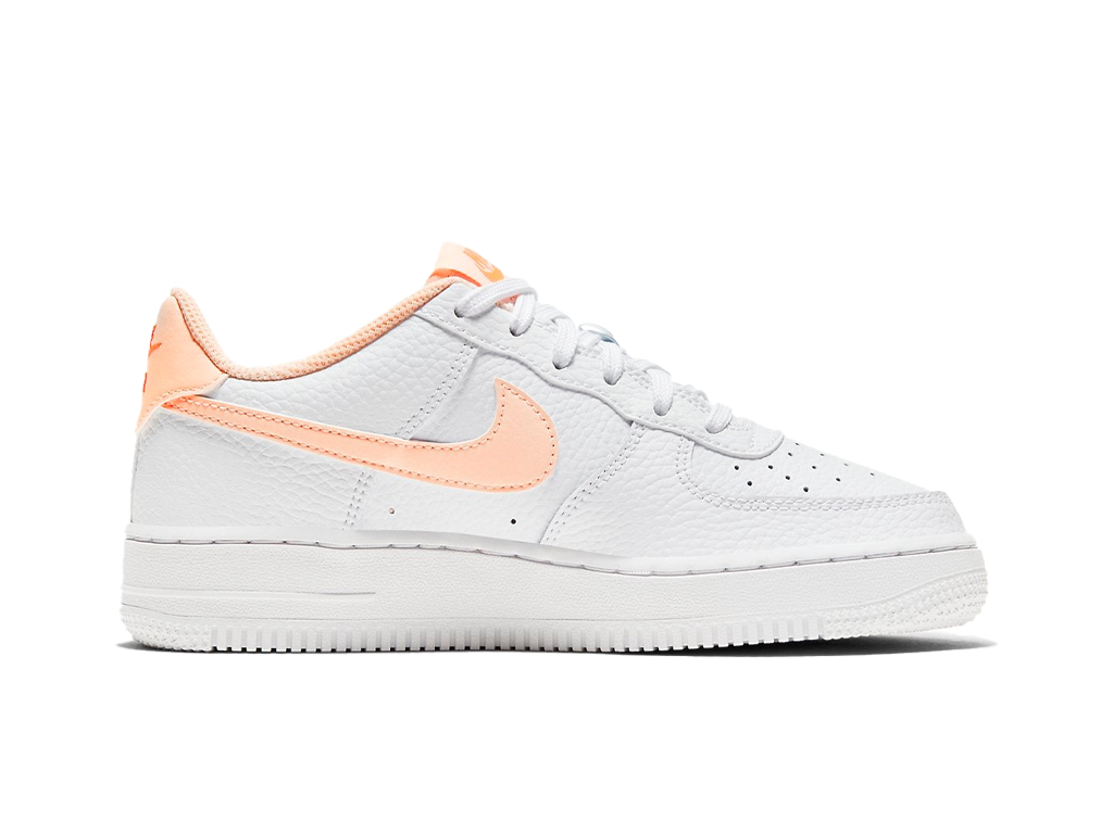 Nike Air Force 1 Low White Hyper Crimson (GS)-sneakers-Nike-pikastore.cz