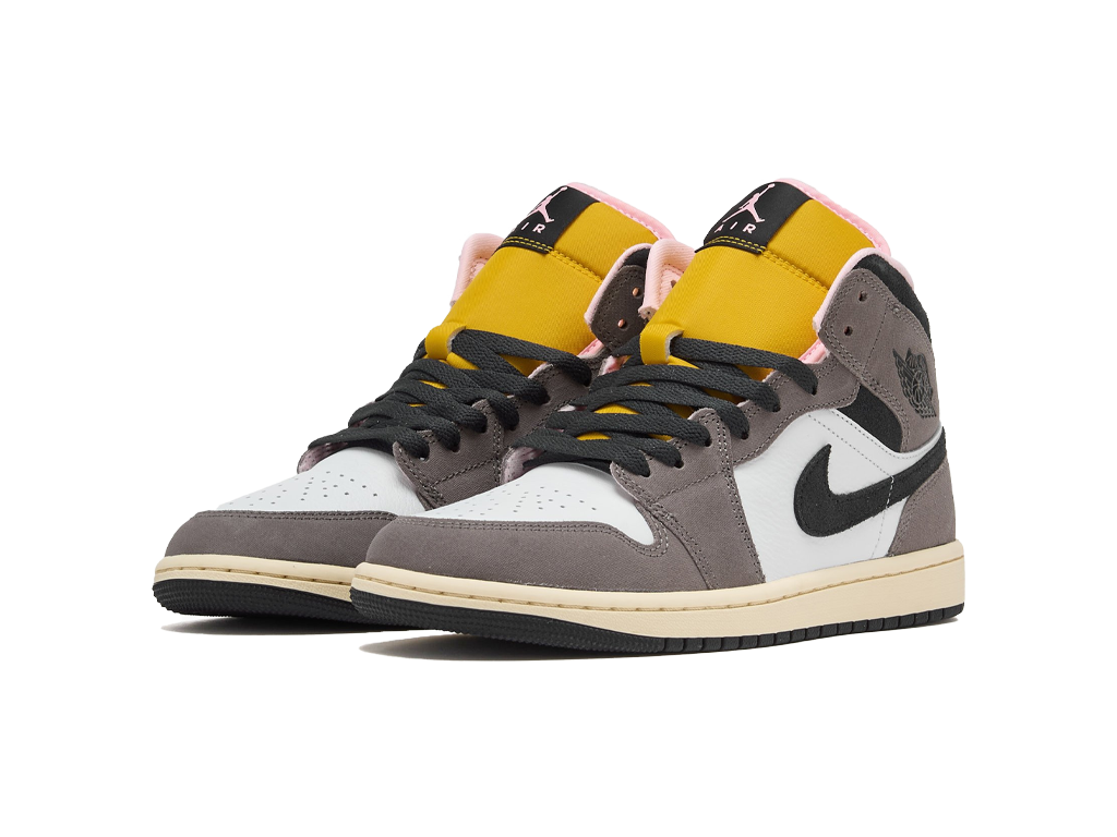 Nike Air Jordan 1 Mid Cave Stone-Air Jordan-pikastore.cz