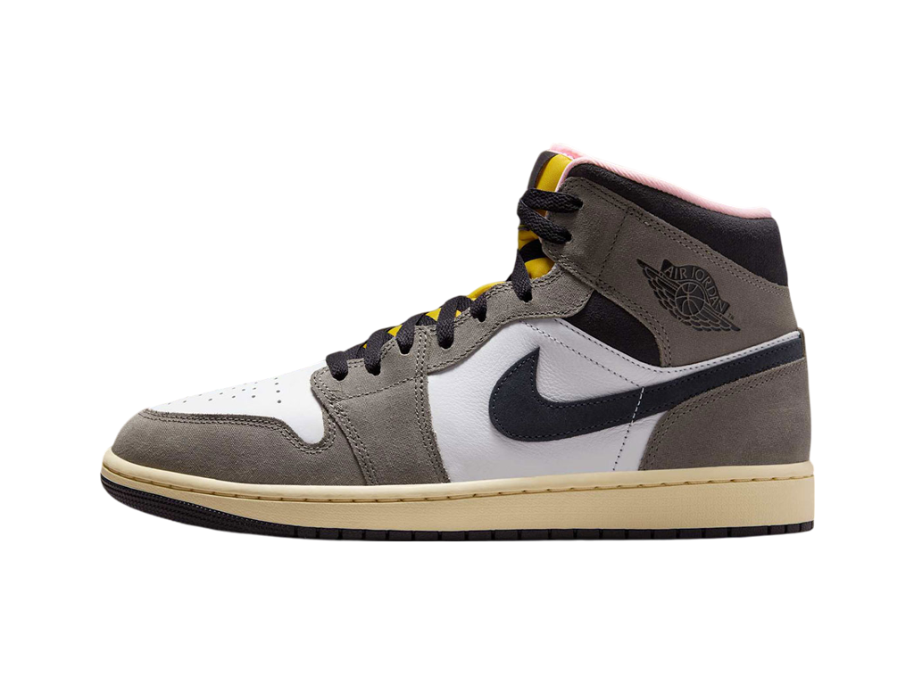 Nike Air Jordan 1 Mid Cave Stone-Air Jordan-pikastore.cz
