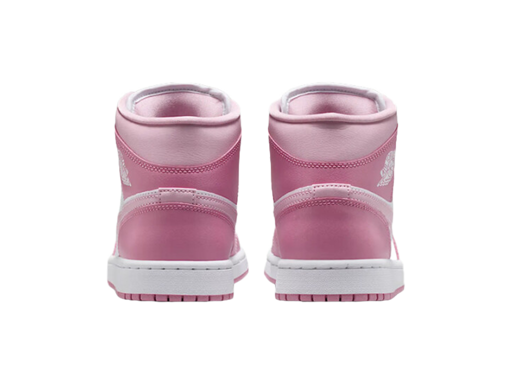Nike Air Jordan 1 Mid Elemental Pink Iced Carmine Women's – adidași – fotografia 4 din 5