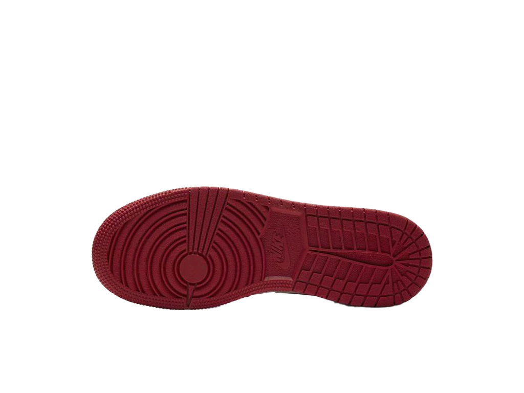 Nike Air Jordan 1 Mid GS Black Gym Red – skor – foto 5 av 5