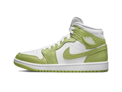 Nike Air Jordan 1 Mid Green Python (Női)