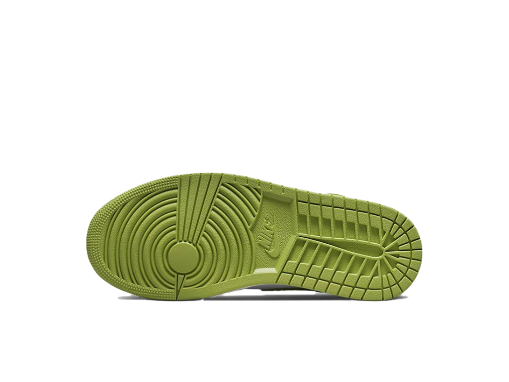 Nike Air Jordan 1 Mid Green Python (Női)