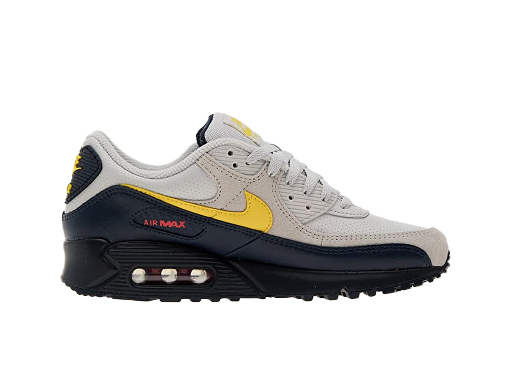 Nike Air Max 90 Neutral Grey Tour Yellow – маратонки – снимка 3 от 5
