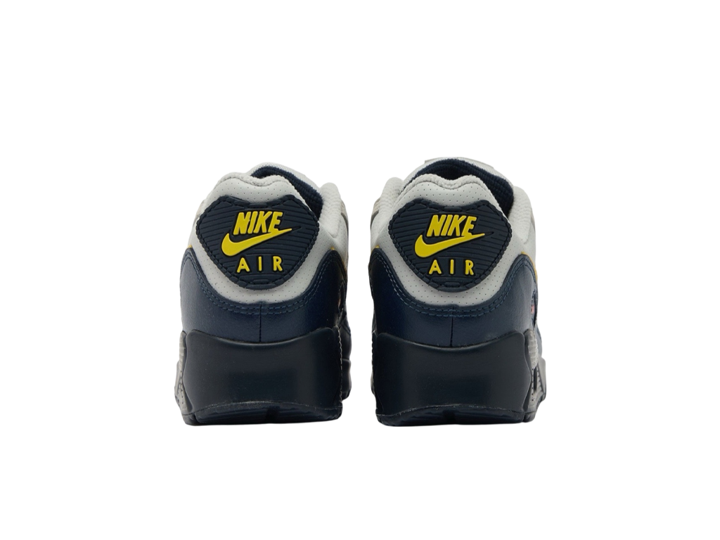 Nike Air Max 90 Neutral Grey Tour Yellow – маратонки – снимка 4 от 5