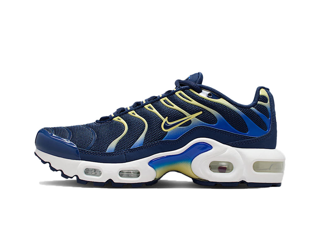 Nike Air Max Plus Midnight Navy Soft Yellow (GS)-Nike-pikastore.cz