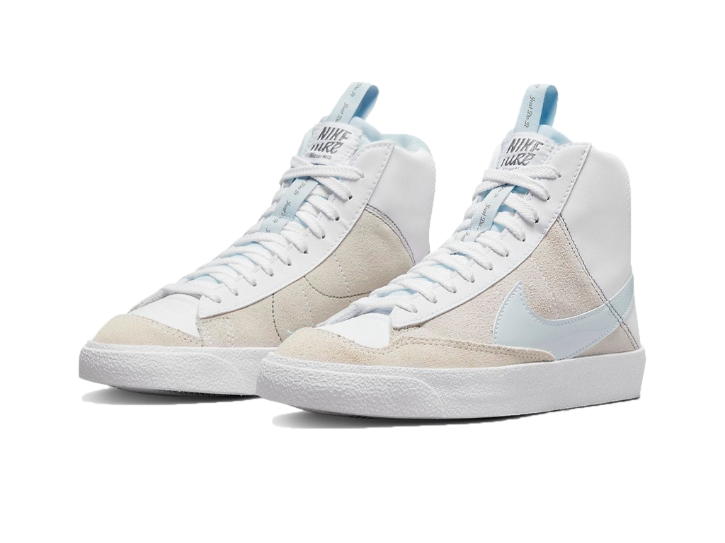 Nike Blazer Mid 77 SE GS Dance - White Aura-Nike-pikastore.cz