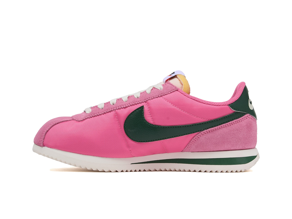 Nike Cortez TXT Pinksicle Sail White Fir (Womens)-Nike-pikastore.cz