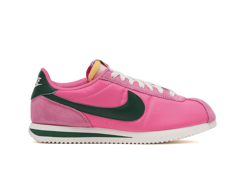 Nike Cortez TXT Pinksicle Sail White Fir (Womens)-Nike-pikastore.cz