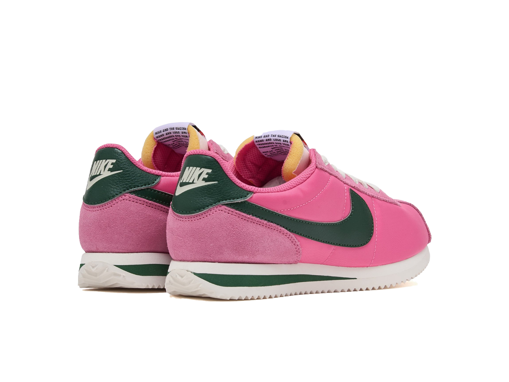 Nike Cortez TXT Pinksicle Sail White Fir (Womens)-Nike-pikastore.cz