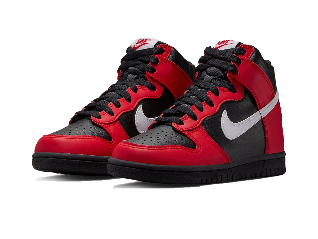 Nike Dunk High GS Black University Red-Nike-pikastore.cz
