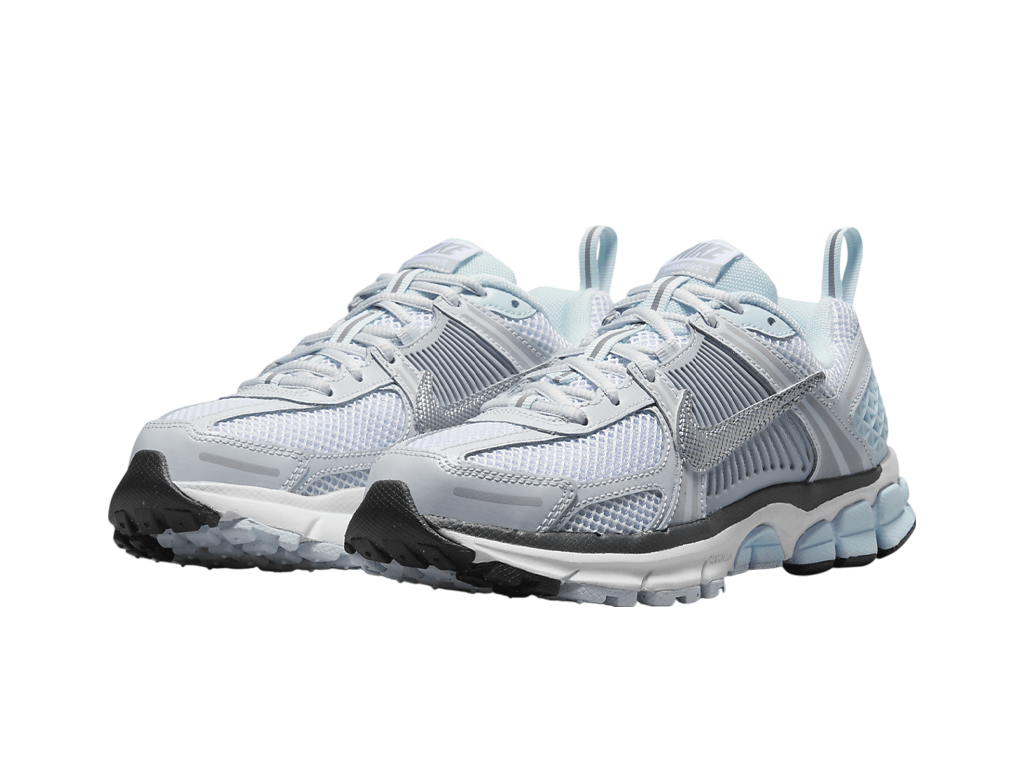 Nike Vomero 5 Pure Platinum Glacier Blue Wolf Grey Metallic Silver (GS)-Nike-pikastore.cz