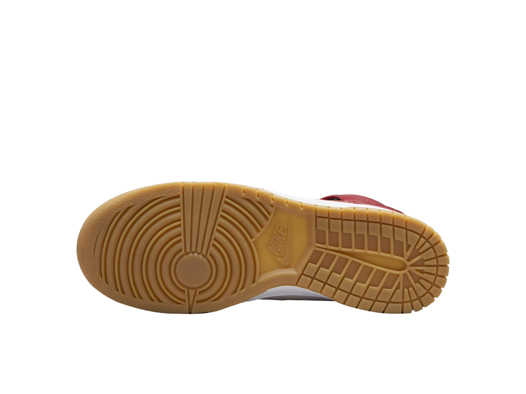Nike Wmns Dunk High Gym Red Sail Gum – tenisky – fotka 5 z 5