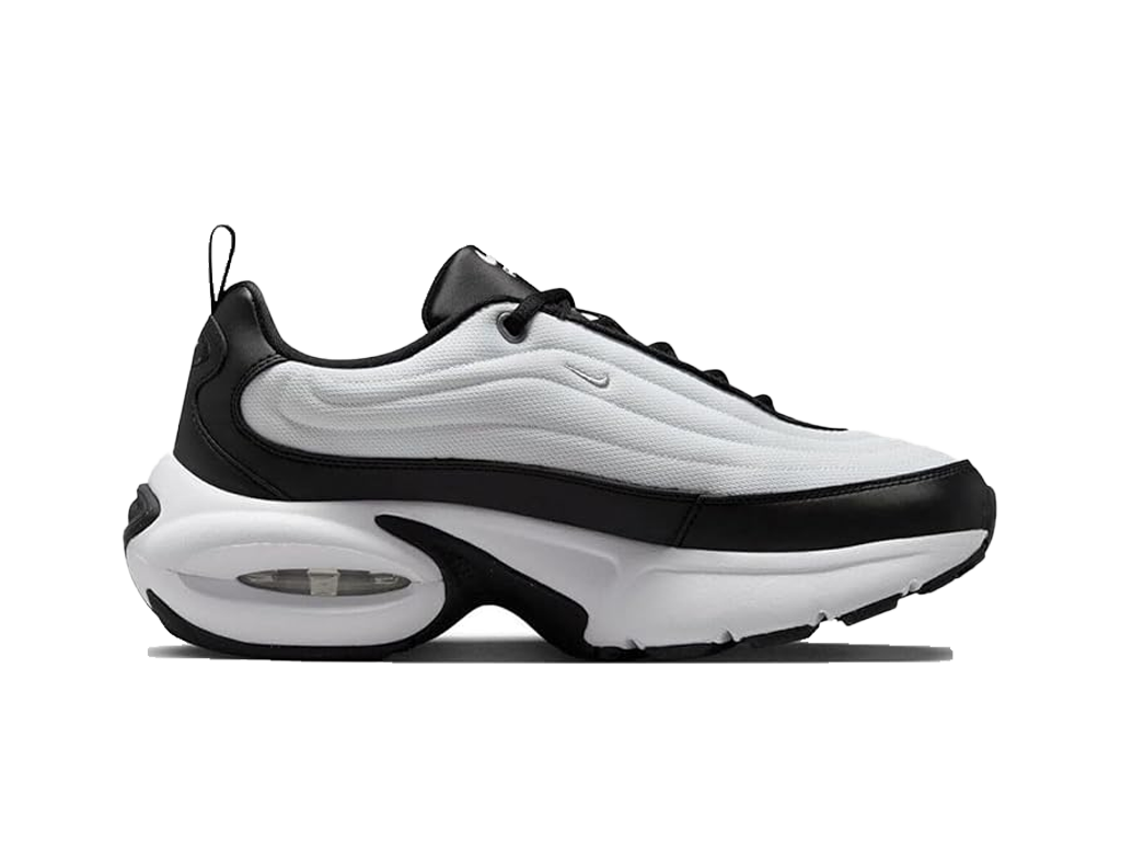 Nike Womens Air Max Portal Black White Metallic Silver-Nike-pikastore.cz
