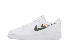 Nike Air Force 1 07 Multi Swoosh - White Black 