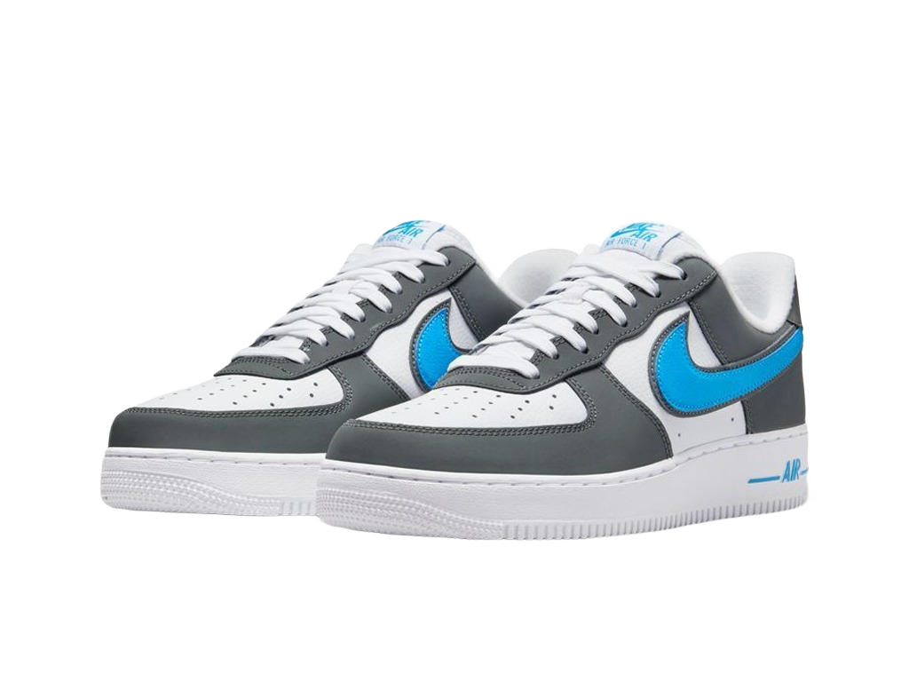 Nike Air Force 1 07 White Grey Photo Blue-Nike-pikastore.cz