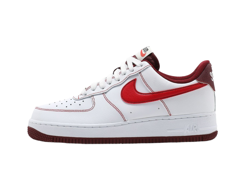 Nike Air Force 1 07 White University Red-Nike-pikastore.cz