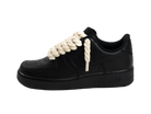 Nike Air Force 1 Black Low 07 Rope Laces Beige-Nike-pikastore.cz