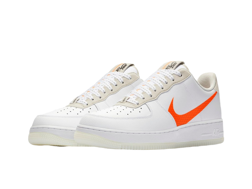 Nike Air Force 1 LV8 3 GS White Total Orange-Nike-pikastore.cz