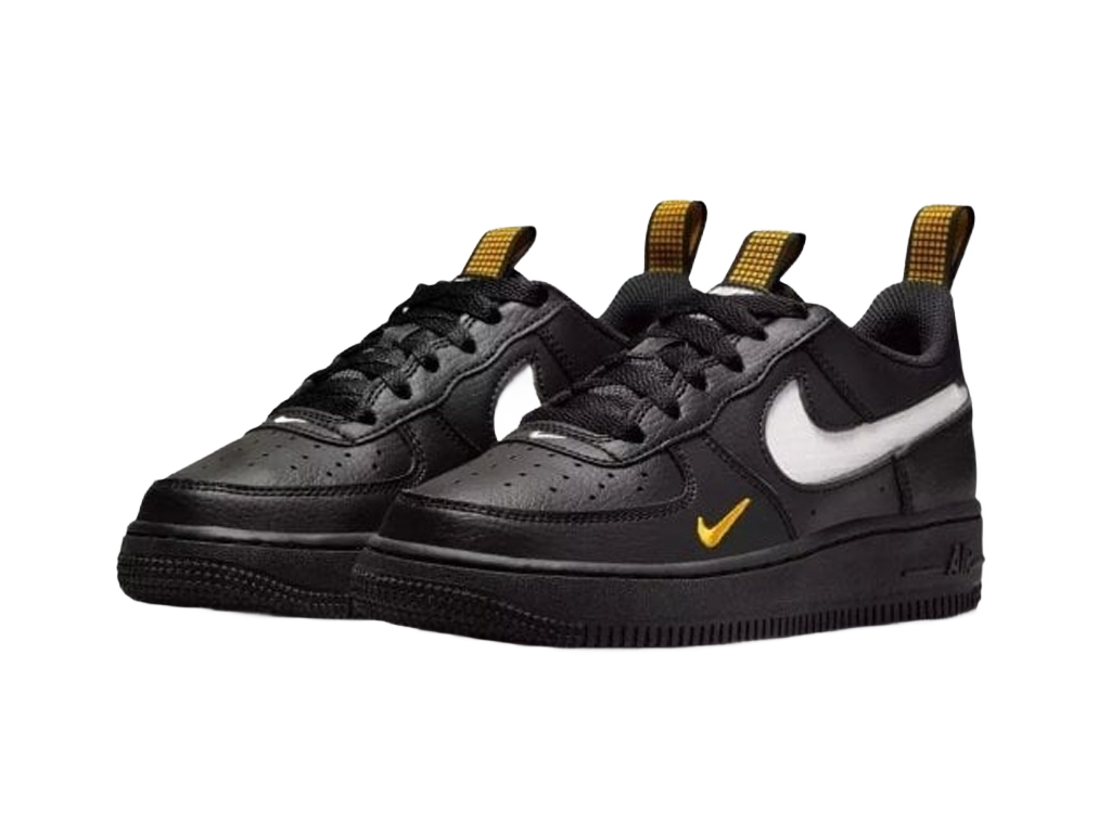 Nike Air Force 1 LV8 GS Black University Gold-Nike-pikastore.cz