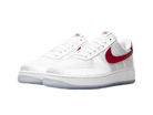 Nike Air Force 1 Low '07 Satin White Varsity Red (Women's)-sneakers-Nike-pikastore.cz