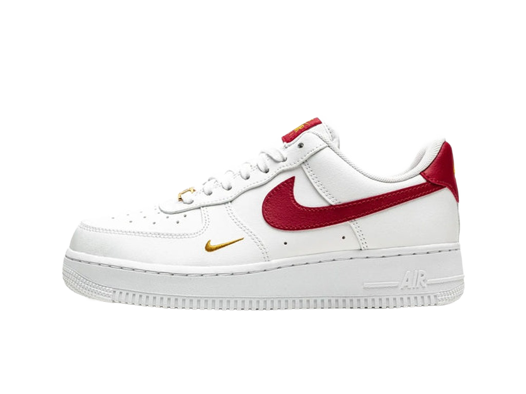 Nike Air Force 1 Low Essential Gym Red Mini Swoosh (Women's)-sneakers-Nike-pikastore.cz