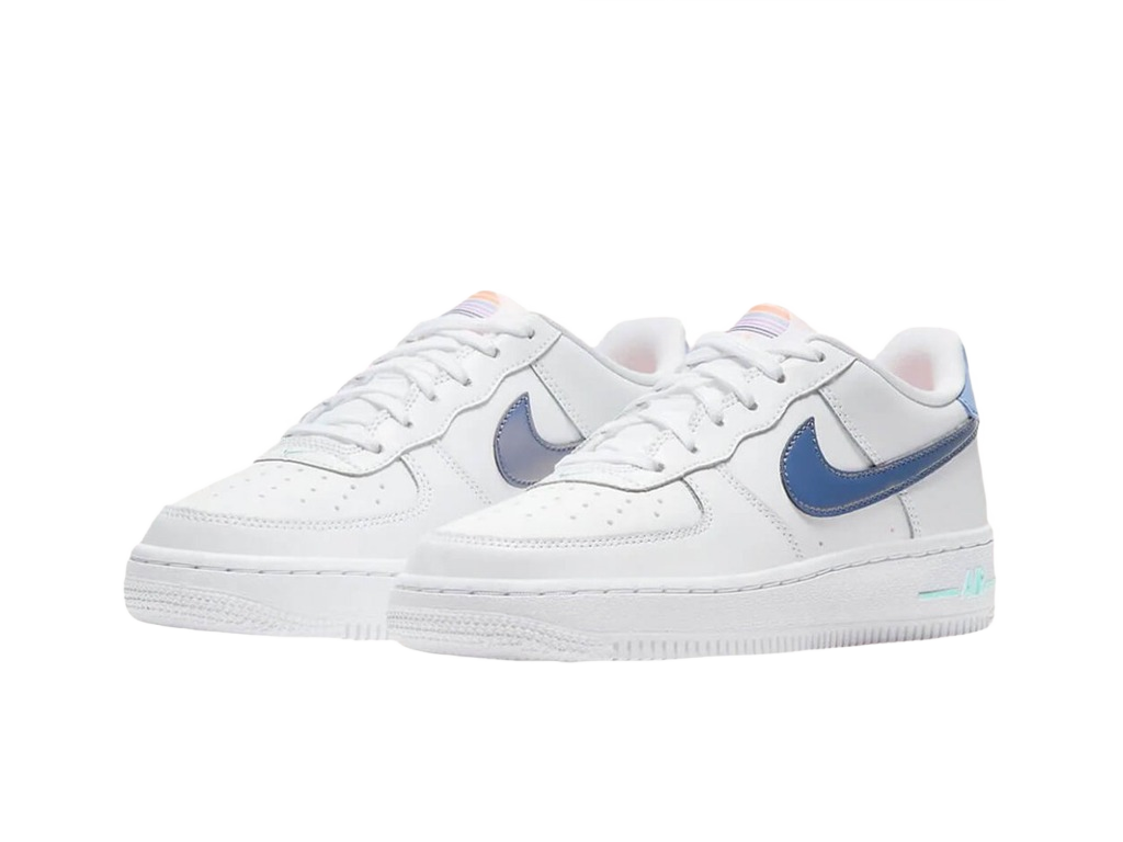 Nike Air Force 1 Low LV8 White Dark Purple (GS)-sneakers-Nike-pikastore.cz