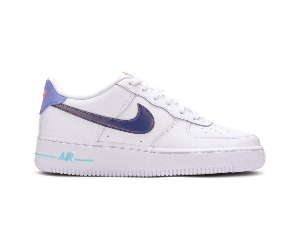 Nike Air Force 1 Low LV8 White Dark Purple (GS)-sneakers-Nike-pikastore.cz