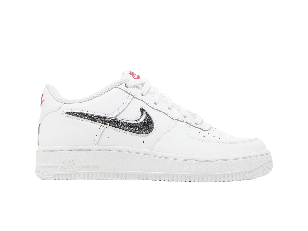 Nike Air Force 1 Low LV8 White Metallic Silver-sneakers-Nike-pikastore.cz