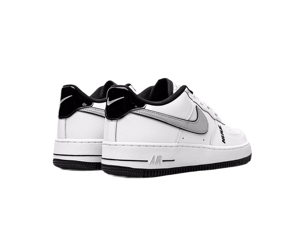 Nike Air Force 1 Low LV8 White Wolf Grey Black (GS)-sneakers-Nike-pikastore.cz