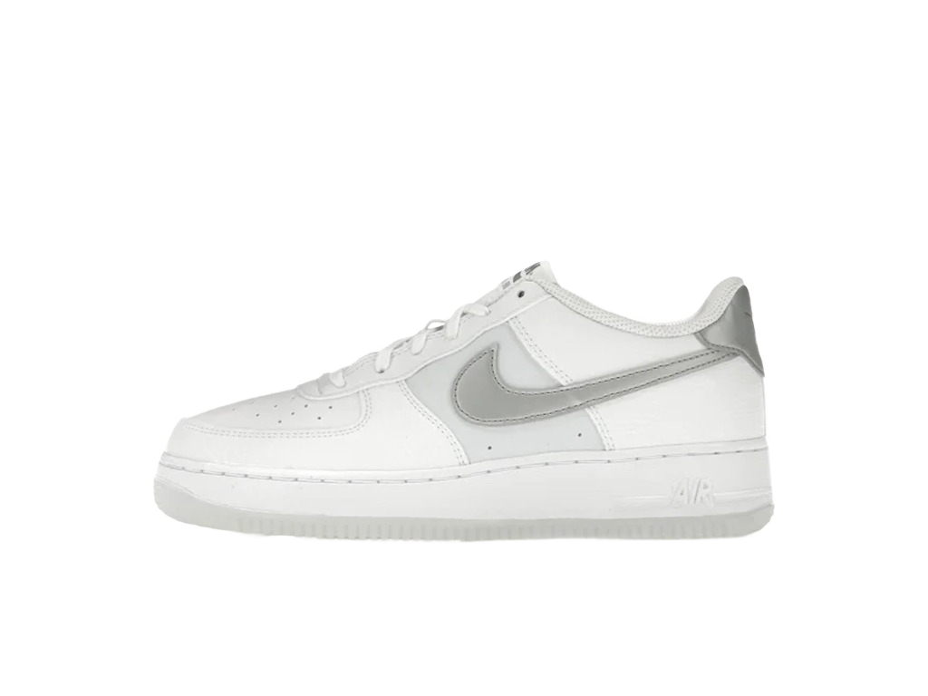 Nike Air Force 1 Low White Football Grey (GS)-sneakers-Nike-pikastore.cz
