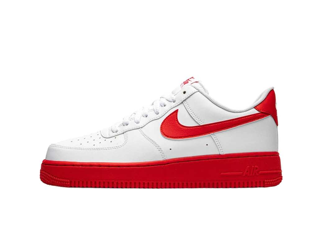 Nike Air Force 1 Low White Red Midsole-sneakers-Nike-pikastore.cz