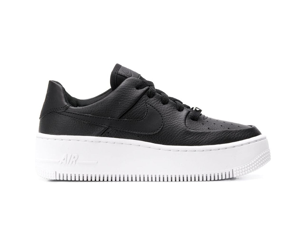 Nike Air Force 1 Sage Low Black White (Women's)-sneakers-Nike-pikastore.cz