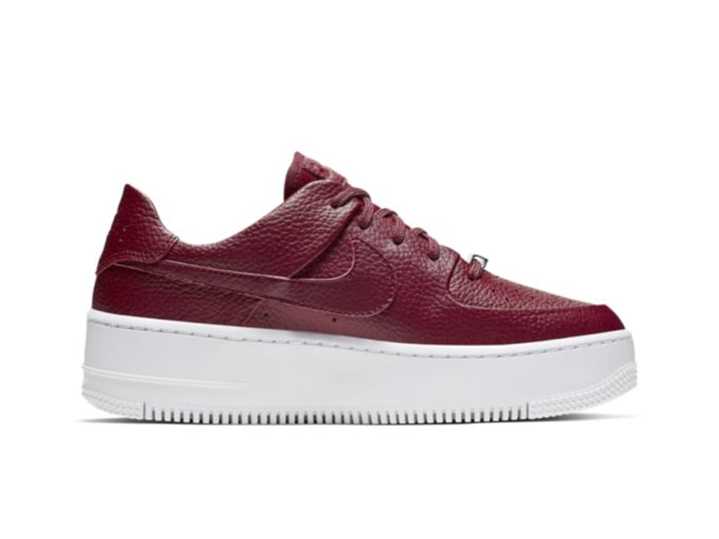 Nike Air Force 1 Sage Low Team Red (Women's)-sneakers-Nike-pikastore.cz