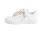 Nike Air Force 1 White Low 07 Rope Laces Beige-Nike-pikastore.cz