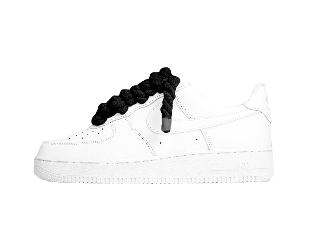 Nike Air Force 1 White Low 07 Rope Laces Black-Nike-pikastore.cz