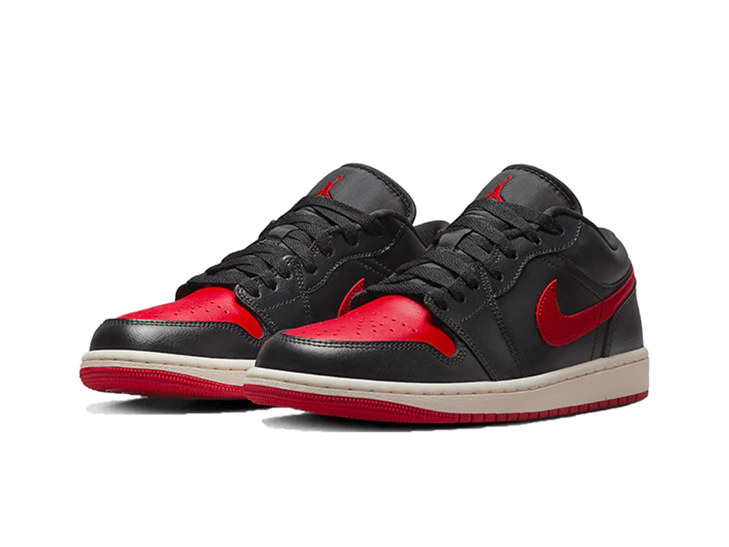 Nike Air Jordan 1 Low Bred Sail-Air Jordan-pikastore.cz