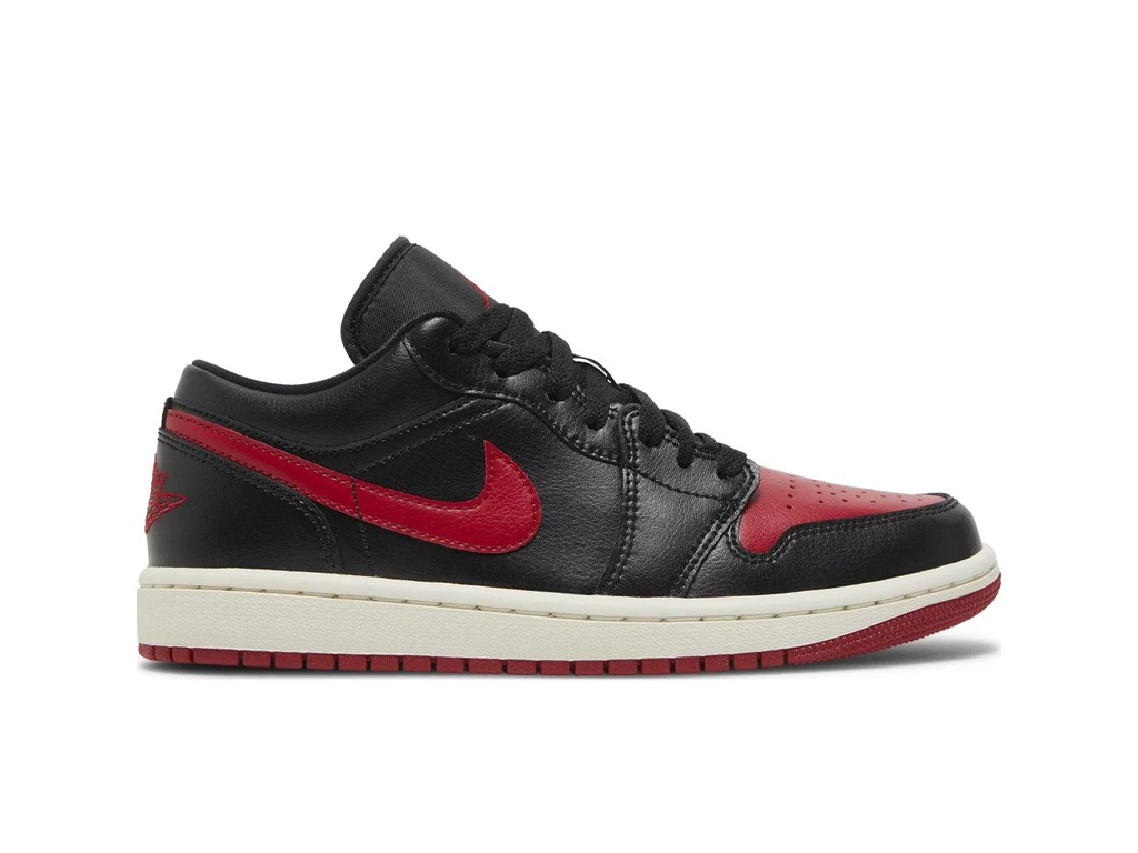 Nike Air Jordan 1 Low Bred Sail-Air Jordan-pikastore.cz