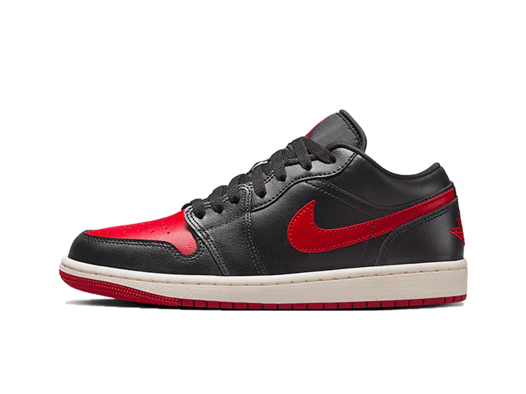 Nike Air Jordan 1 Low Bred Sail-Air Jordan-pikastore.cz