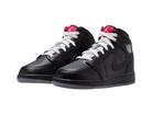 Nike Air Jordan 1 Mid BG Black White Wolf Grey-Nike-pikastore.cz