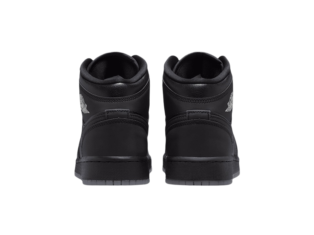 Nike Air Jordan 1 Mid BG Black White Wolf Grey-Nike-pikastore.cz